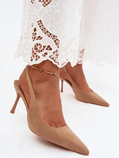 Sandály na podpatku  model 228953 Step in style