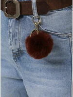 Dámské džíny balonového střihu s páskem FashionStreet UY2881