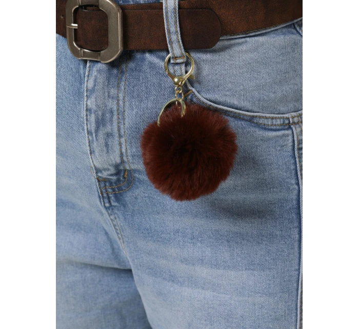 Dámské džíny balonového střihu s páskem FashionStreet UY2881