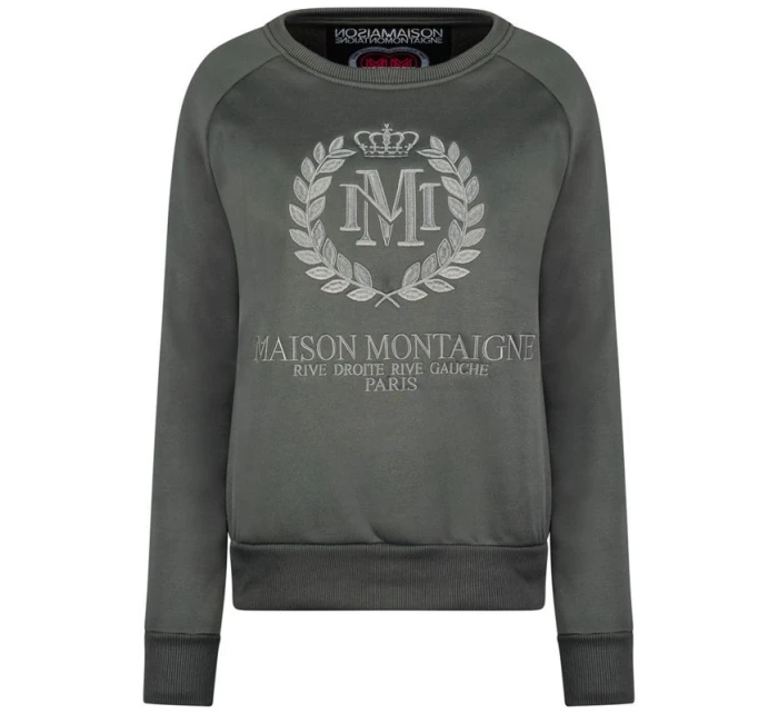 Maison Montaigne FIMOSAI DGREY MT LADY 016 mikina (RBMWW6410F/MM-GRIS FONCÉ)