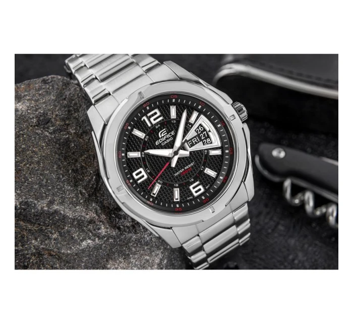 Pánské hodinky CASIO EDIFICE EF-129D-1AVEF + BOX Pánské hodinky CASIO EDIFICE EF-129D-1AVEF + BOX