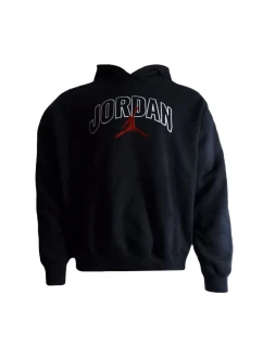 Pánská mikina Air Jordan Brooklyn Fleece Hoodie Black - IB7241-010