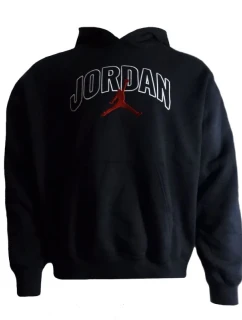 Pánská mikina Air Jordan Brooklyn Fleece Hoodie Black - IB7241-010