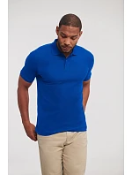 Russell Athletic 570M Pánské piqué polo "Authentic Eco" 10.570M petrol blue Russell Athletic 570M Pánské piqué polo "Authentic Eco" 10.570M petrol blue