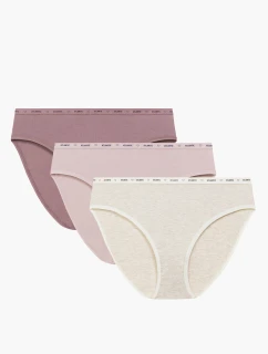 Atlantic 3CLP-010 3-pack barva:růžová/tmavě růžová/béžová