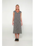 Vamp - Dlouhé šaty s potiskem 20504 - Vamp