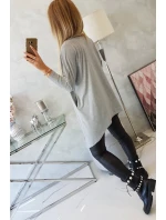 Oversize halenka šedá