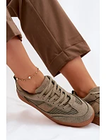 Dámské tenisky Big Star TT274761 Khaki Dámské tenisky Big Star TT274761 Khaki