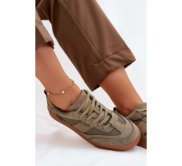 Dámské tenisky Big Star TT274761 Khaki Dámské tenisky Big Star TT274761 Khaki