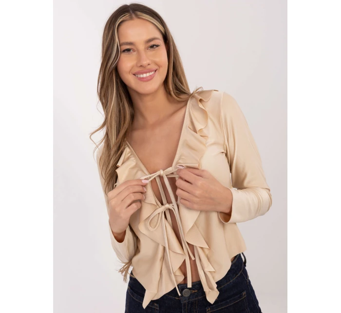 Bluzka IT BZ model 21786323 beżowy - FPrice