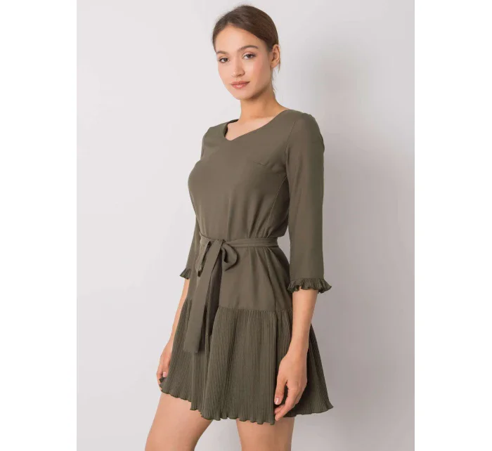 Šaty LK SK 507733.80P khaki