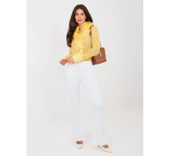 Spodnie jeans VM SP model 21916852 biały - FPrice Spodnie jeans VM SP model 21916852 biały - FPrice