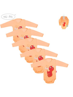 Raj-Pol 5pack Baby Body Sketch Lola PEK-BOD002 Multicolour