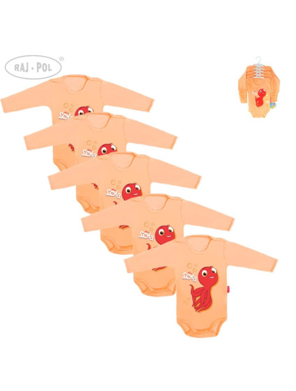 Raj-Pol 5pack Baby Body Sketch Lola PEK-BOD002 Multicolour