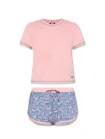 Dámské pyžamo A05135-0EGAY-E5910 - růžová - Diesel