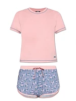 Dámské pyžamo A05135-0EGAY-E5910 - růžová - Diesel