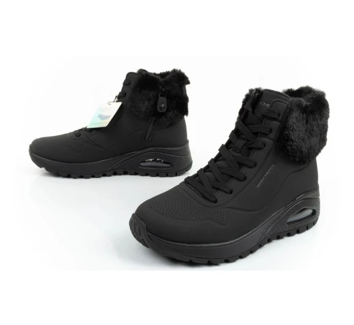 Boty Skechers Uno Rugged W 167274/BBK Boty Skechers Uno Rugged W 167274/BBK