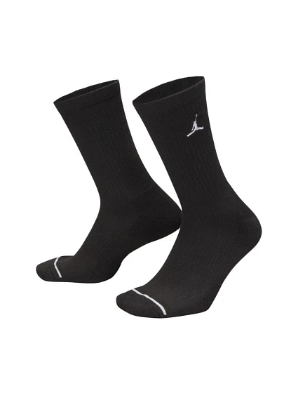 Jordan Everyday Cushioned Crew Socks 6 párů černé model 21865920 010 - NIKE Jordan Everyday Cushioned Crew Socks 6 párů černé model 21865920 010 - NIKE