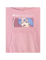 Dívčí mikina s kapucí model 21868360 - 4F