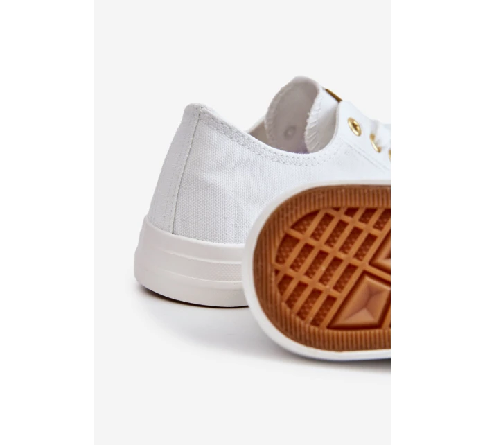 Dámské Klasické Tenisky Bílé a zlatá model 21607873 - EVENTO