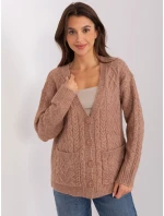 Jumper AT SW 2358.31 světle hnědá