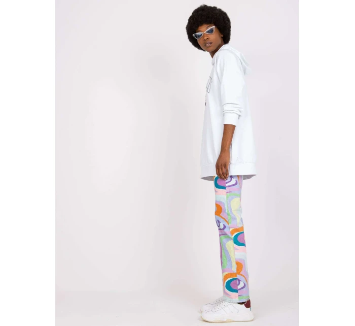 Dámská mikina-DHJ-BL-15658.35-bílá