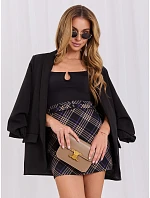 Spódnica DHJ SD model 21798032 czarny - FPrice Spódnica DHJ SD model 21798032 czarny - FPrice