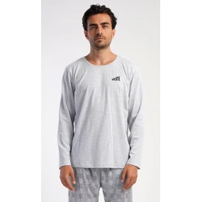 Pánské pyžamo dlouhé model 20656659 - Vienetta MAN