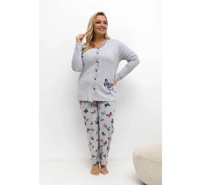 Pohodlná pyžama pro plnoštíhlé model 221199 Forever Pink