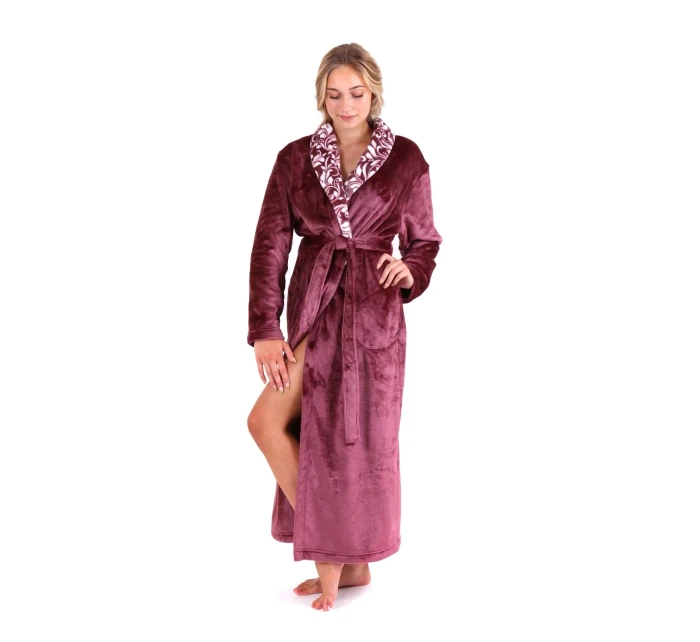 Dámský župan Flora 2556 4853 mauve wine - Vestis