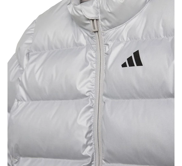 Dětská bunda adidas Synthetic Down Glam Silver JM8870