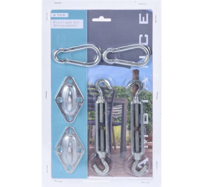 SADA DRŽÁKŮ PRO UPEVNĚNÍ SLUNEČNÍ PLACHTY