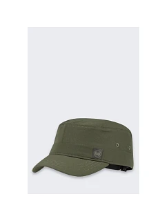 Kšiltovka Buff Military Cap – jednobarevná khaki, velikost: S–M