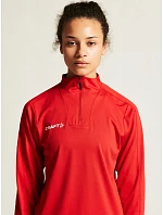 Craft Teamwear Evolve 2.0 Half Zip W Dámská tréninková bunda s 1/4 zipem 82.4761 bright red Craft Teamwear Evolve 2.0 Half Zip W Dámská tréninková bunda s 1/4 zipem 82.4761 bright red