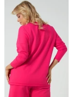 Italská móda Madri long barva:fuchsiová Italská móda Madri long barva:fuchsiová