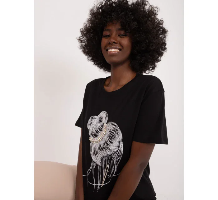 T shirt PM TS model 21192733 czarny - FPrice