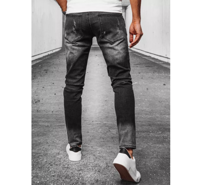 Pánské černé džínové kalhoty Dstreet UX3912