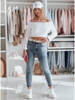 Dámské džínové kalhoty regular fit LOVANCIO blue FashionStreet UY2456