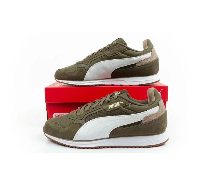 Pánské sportovní boty Softride ST model 22054843 módní pohodlné olivové tenisky - Puma