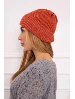 Tenká čepice Oliwia K252 červená