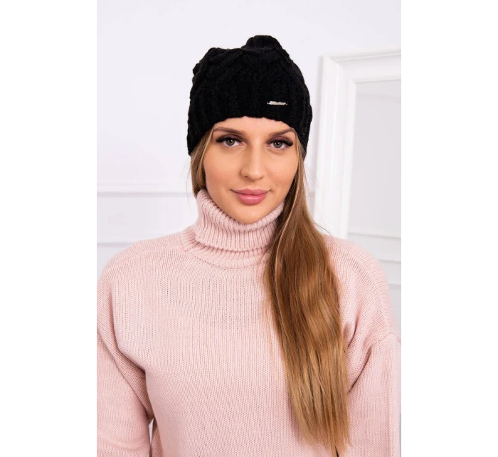 Fleecová čepice Waleria K307 černá Fleecová čepice Waleria K307 černá