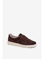 Sneakersy z veluru Vinceza 95400 Čokoládové