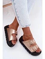 Dámské nazouváky s přezkami  Zlaté model 22123016 - Lee Cooper