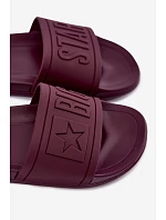 Dámské pantofle Big Star model 22339984 Bordové - Big Star Shoes