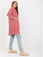 Dámský kabát MBM PL model 17767114 tmavě růžový - FPrice