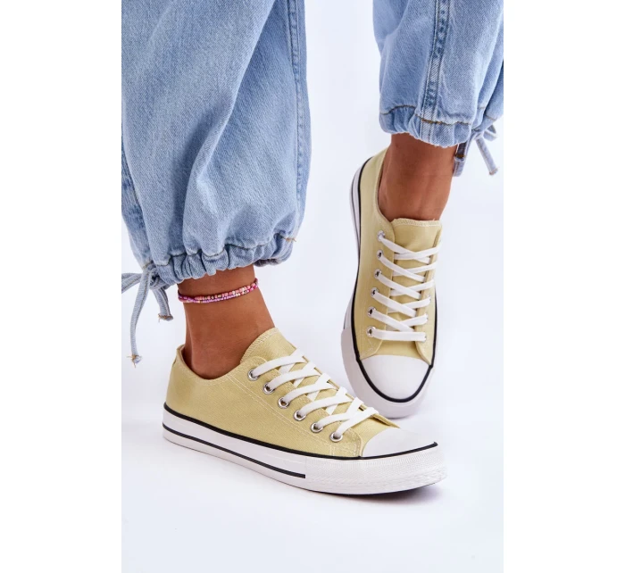 Klasické nízké dámské tenisky Žlutá Vegas Klasické nízké dámské tenisky Žlutá Vegas