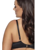 Dámská podprsenka 2107 Yasemin Černá s béžovou - AVA Dámská podprsenka 2107 Yasemin Černá s béžovou - AVA