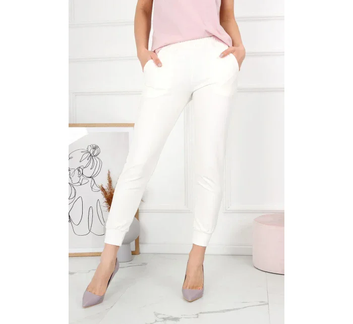 Dámské teplákové kalhoty OFF PINK