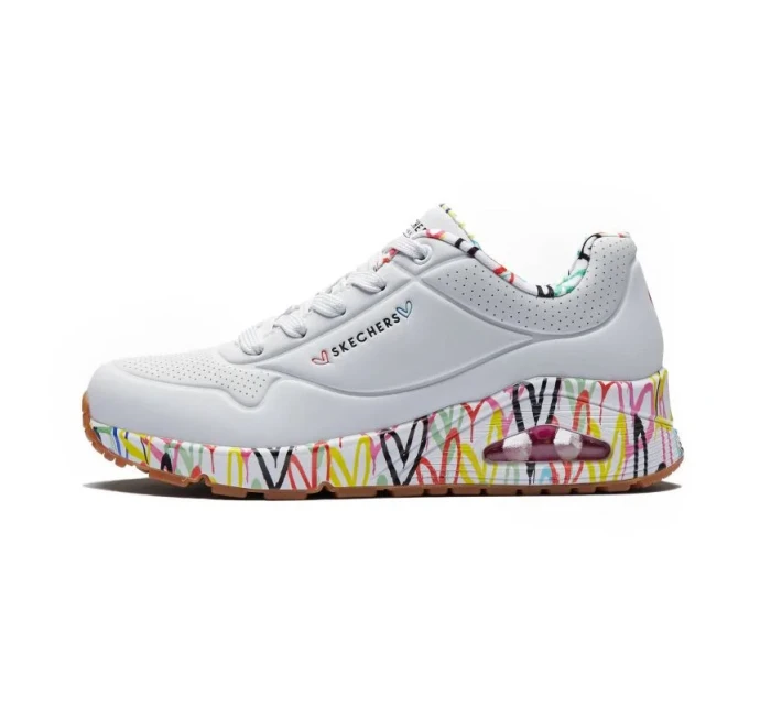 Skechers X Jgoldcrown Uno Loving Love W 155506-WHT dámské boty