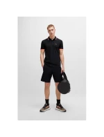 Pánská polokošile BOSS Paddy 1 NERO regular fit černá (50512995-001)